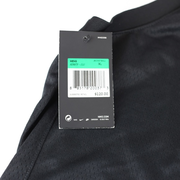 Nike Lebron James Kia All Star Black Basketball Jersey Cavs Lakers NBA - Picture 8 of 8